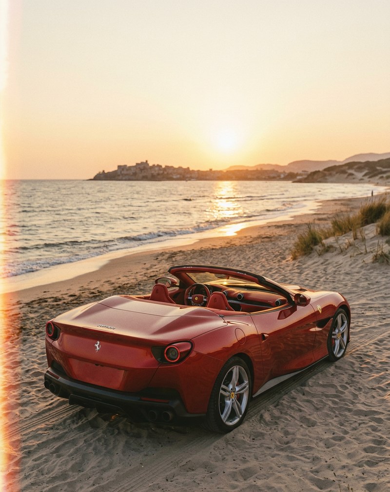 A new car for Monika (Ferrari)